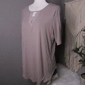 Daytrip | Short‎ Sleeve Knit Top XL